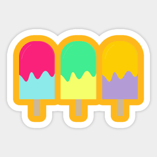 Ice Creams Sticker